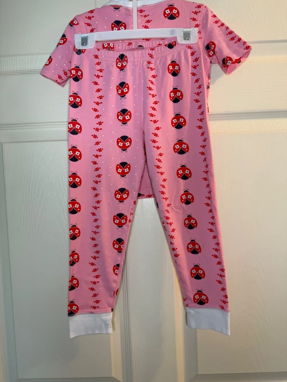 The Beaufort Bonnet Company Two-Piece Ladybug Pajama sleepwear set